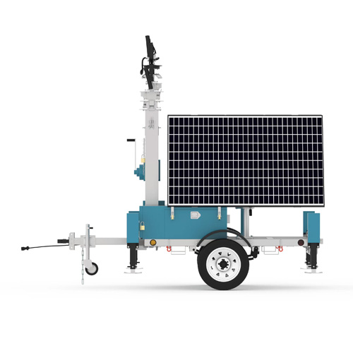 Solar Surveillance Tower